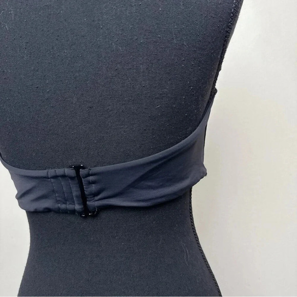 Knix Womens Large Riviera Wrap Bikini Top In Black - Picture 8 of 10